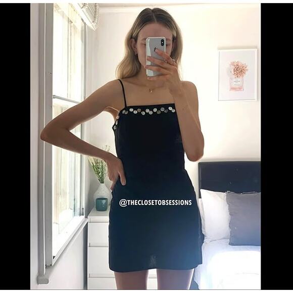 ZARA Linen Blend Mini Dress NWT - Picture 6 of 14